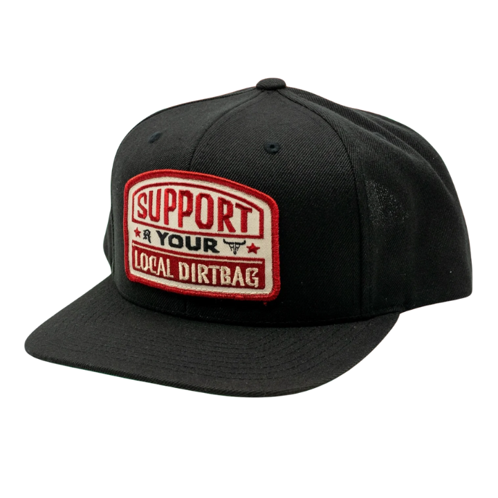 SNAPBACK LOCAL DIRTBAG - BLK